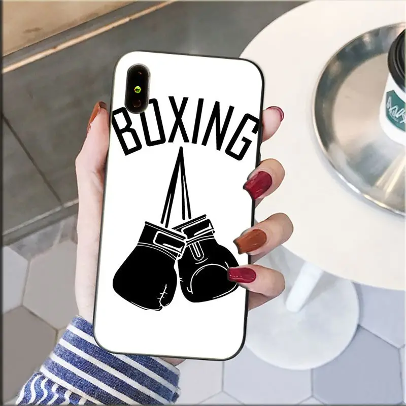 Cartoon Boxing Girl Gloves