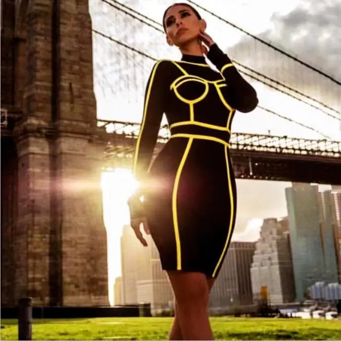 

Fashion OL Women Ladies Office Dress Clothes Knee-length Bodycon Slim Pencil Party Dress