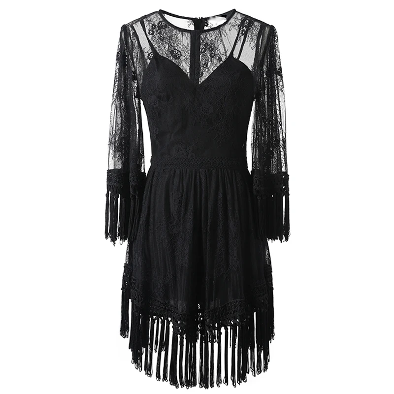 HIGH QUALITY Newest Summer Fashion Runway 2017 Designer Dress Women's