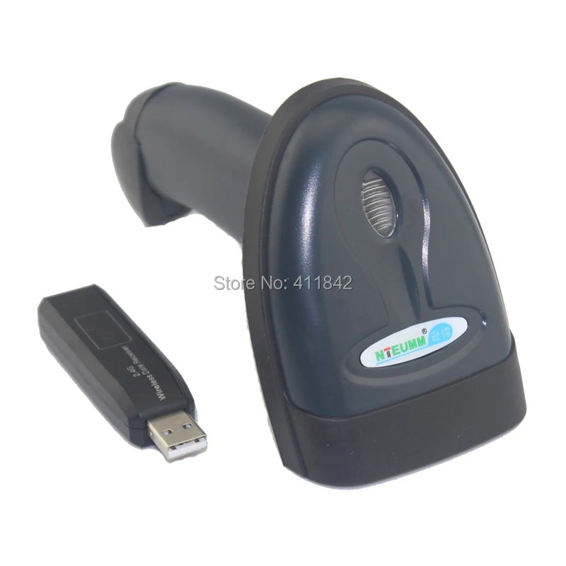 

Free Shipping Handheld Barcode Scanner Wireless Barcode Reader USB Cable 1D Cordless Bar code Reader NT-9600