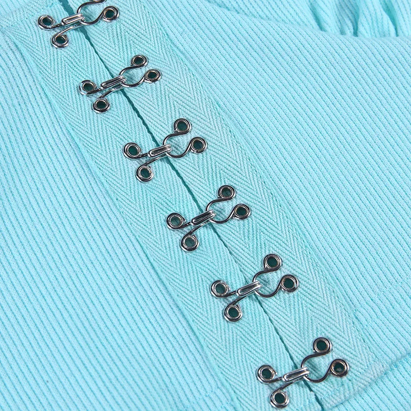 LVINMW, сексуальный топ с v-образным вырезом и пряжкой, короткий рукав,, осенняя Женская мода, повседневная белая, синяя футболка, женская уличная футболка, топы