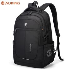 Aoking Hombres Comodidad Ligera Mochila Moda Mochila Urbana para 15 pulgadas Portátil Transpirable Mochila Mochila bolsa de La Escuela