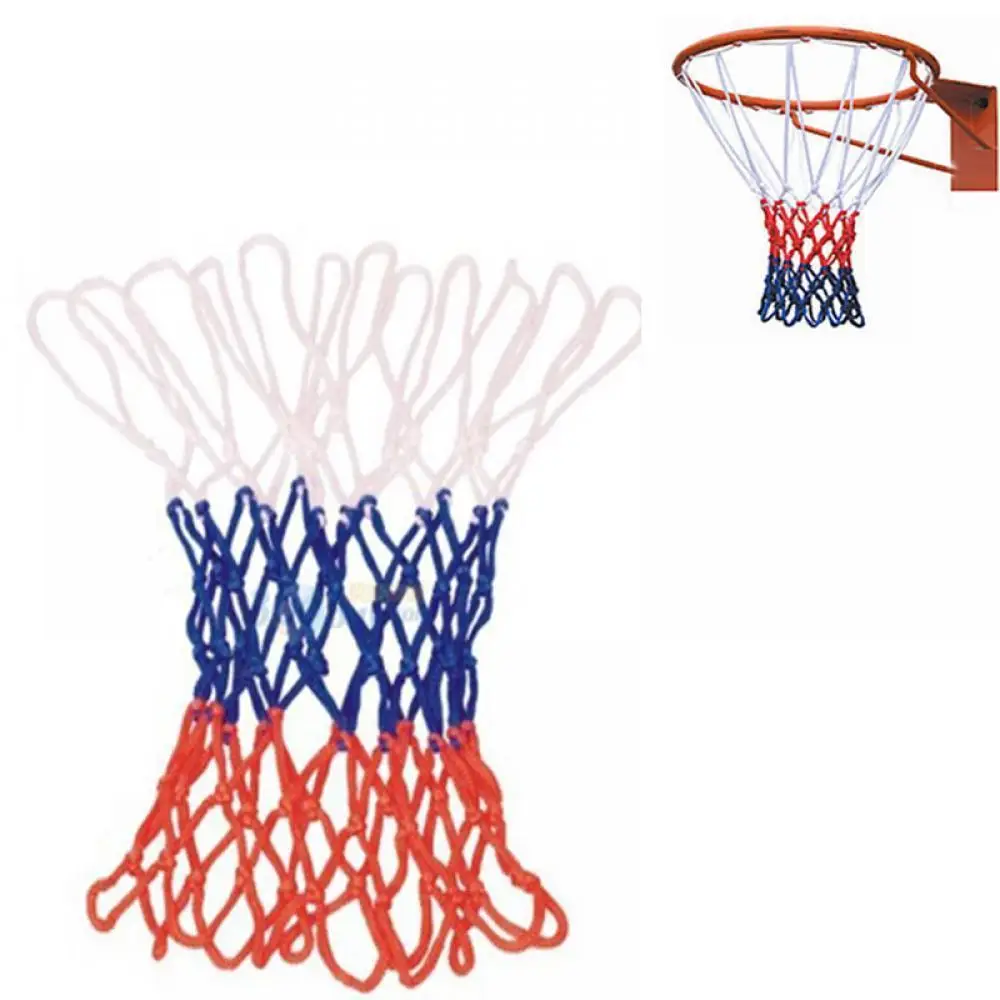 Hobbylan группа спортивная одежда Спортивная сеть Универсальный 48 см длинный 12 Пряжка красный белый синий баскетбольная сетка нейлоновый