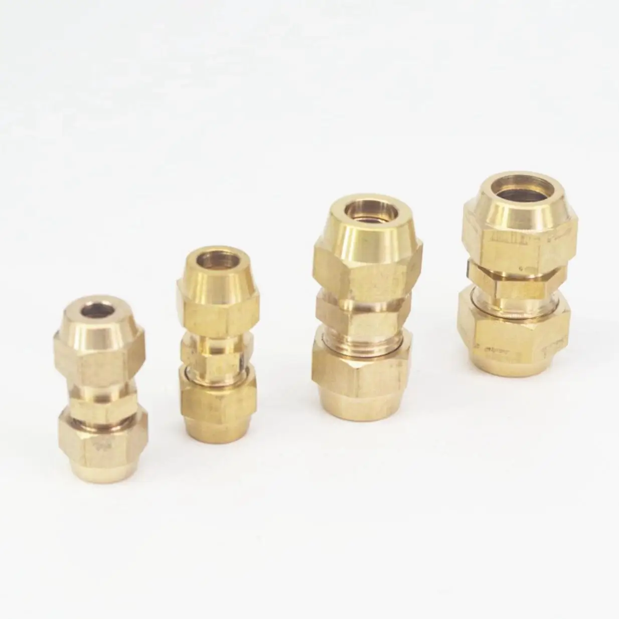 Flare Tube OD 6/8/10/12/14mm Brass Connector fitting Air tool Fitting
