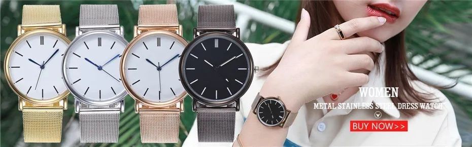 Vansvar брендовые модные часы с сетчатым ремешком роскошные женские часы из нержавеющей стали повседневные кварцевые наручные часы Relogio Feminino