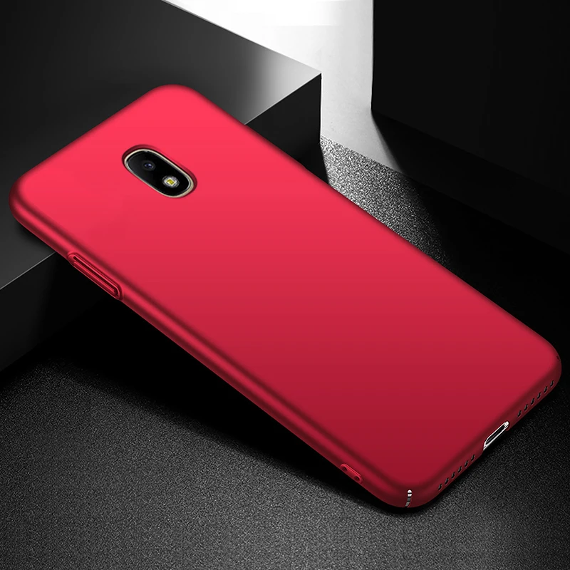 YueTuo Coque чехол для Samsung Galaxy J3 J 3 2016 2017 J310 J330 Жесткий ПК на роскошный простой матовый