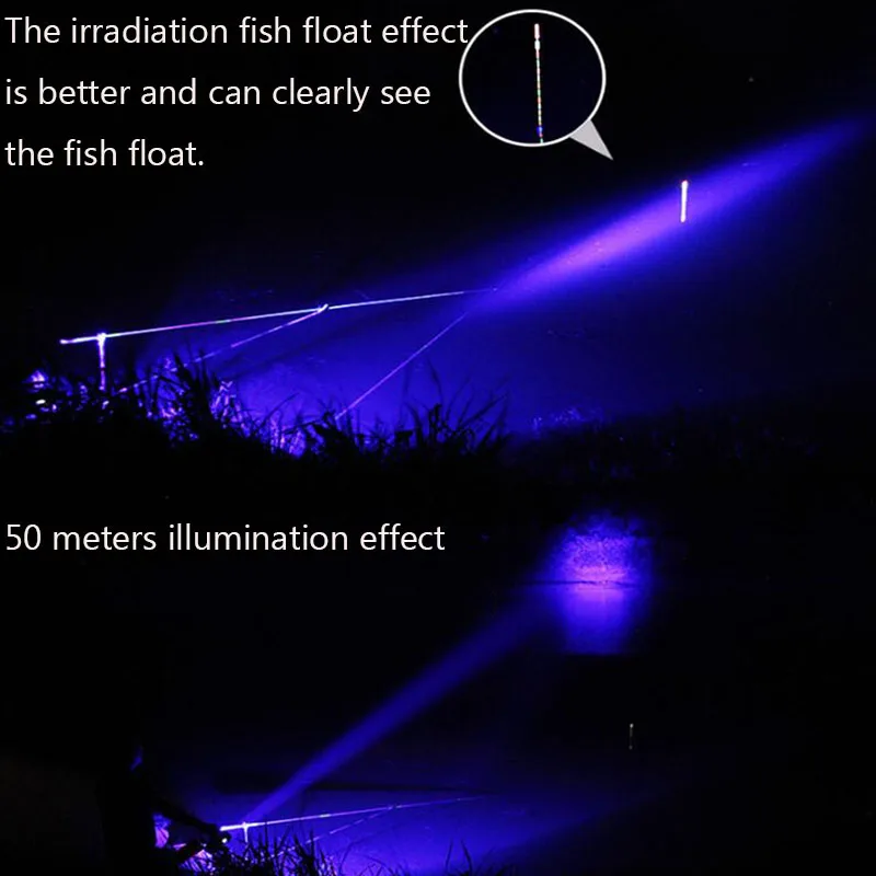 60 Вт рыболовный фонарь супер яркий поисковый флэш-светильник перезаряжаемый поисковый светильник светодиодный Макс. 500 м 18000 мАч водонепроницаемый армейский зеленый