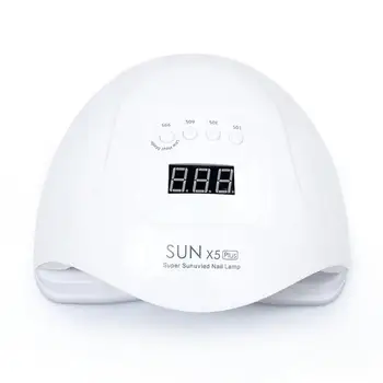 

SUNX5 Plus UV Light LED Lamp Double Light Auto Sensor Nail Dryer 80W LED Nail Lamp For Curing UV Gel Nail Polish Nail Art Tool