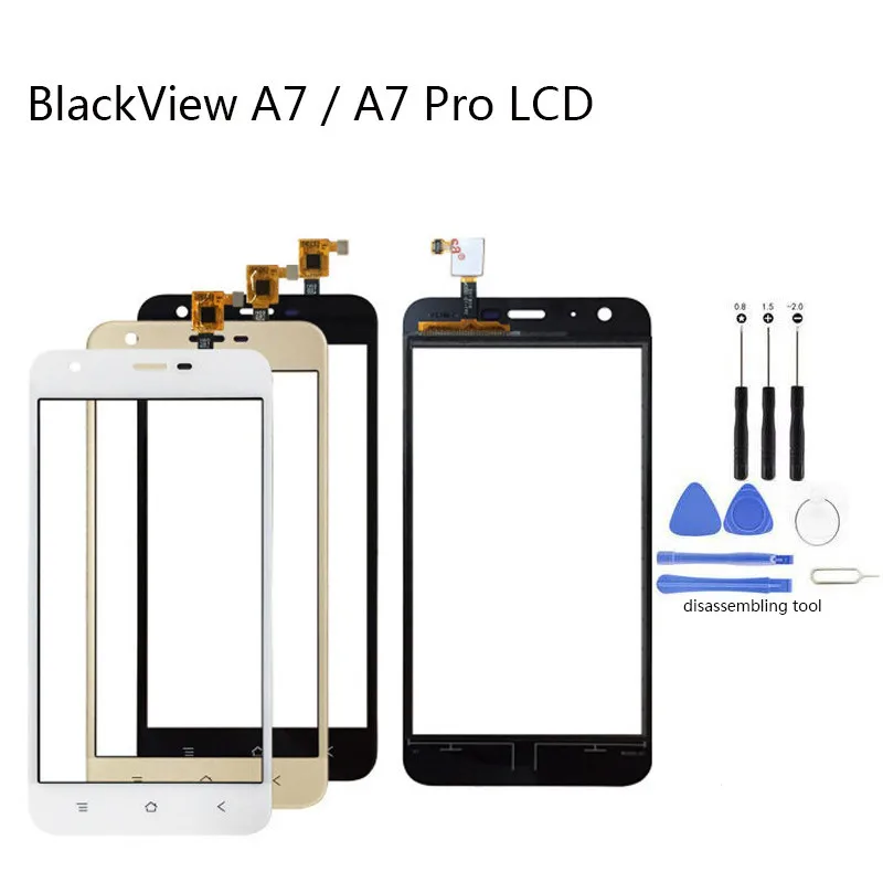 Сенсорный экран 5 0 дюйма для Blackview A7 дигитайзер стекло оригинальные запасные