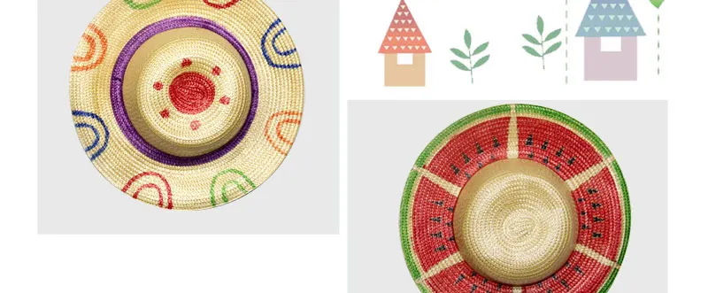 children-diy-colorful-sunhat-straw-beach-cap_05