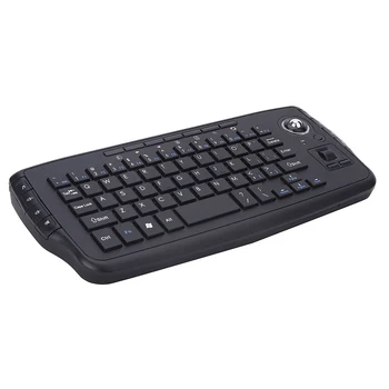 

New 2 in 1 Wireless Trackball Keyboard 2.4G Portable Multifunctional for HTPC Laptop JR Deals