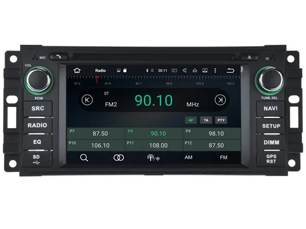 Discount Ips screen Android 8.0 Car Dvd Navi Player FOR CHRYSLER 300C/Sebring/Cirrus 2007-2010 gps auto stereo audio multimedia 2