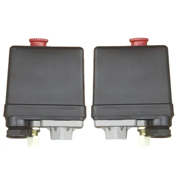 

1/4 Thread Pressure Control Switch Air Compressor Valve Single Hole Relief Regulator Pressure Switch Stand Gauges