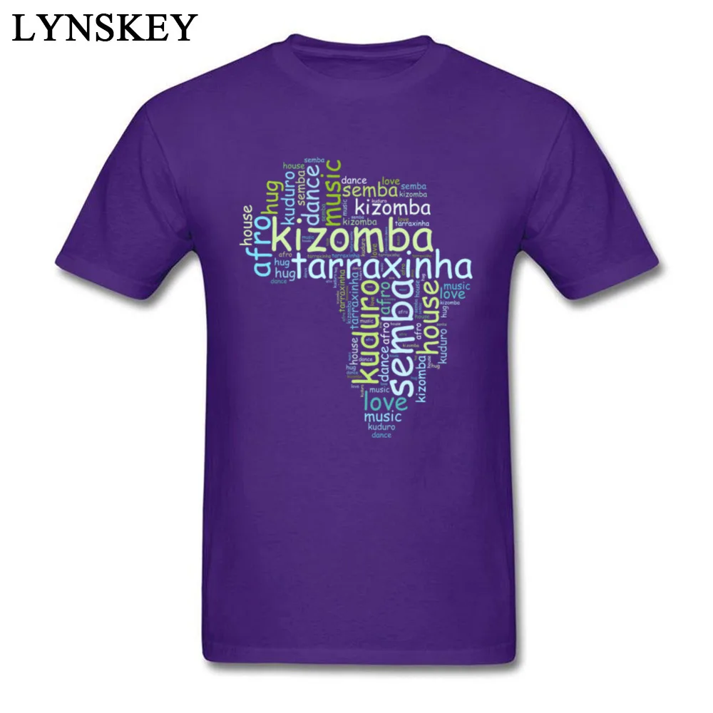 100% Cotton Tops Tees Kizomba cloud for Men Crazy T Shirts Personalized Retro Crew Neck Short Sleeve Tee Shirts Top Quality Kizomba cloud purple