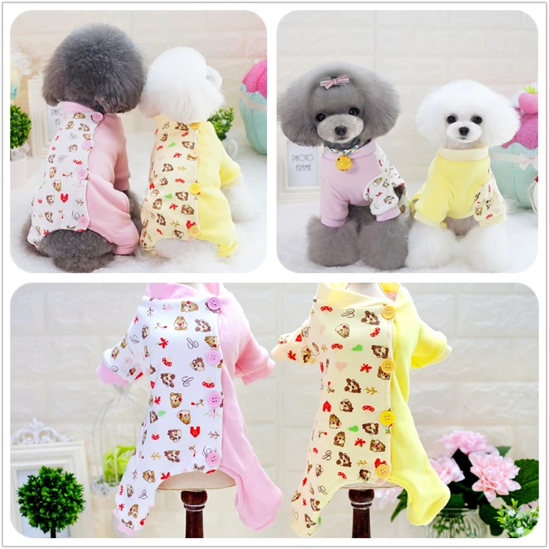 2019 Sale Small Baby Dogs Jumpsuits Color Xs xl Size Warm Cotton Padded