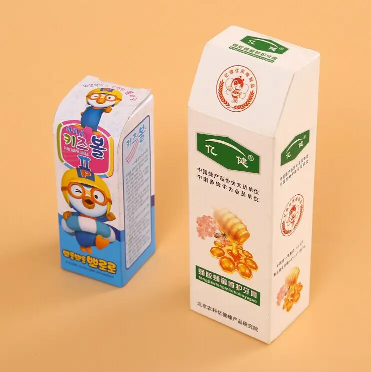 Colorful eco friendly wholesale pills box packaging paper for pharmacy