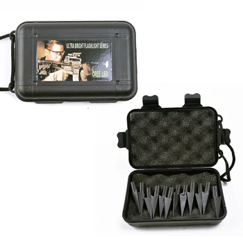 

New design black multi-purpose dust-proof waterproof bow arrows box sponge interior compact and easy to carry arrow storage box