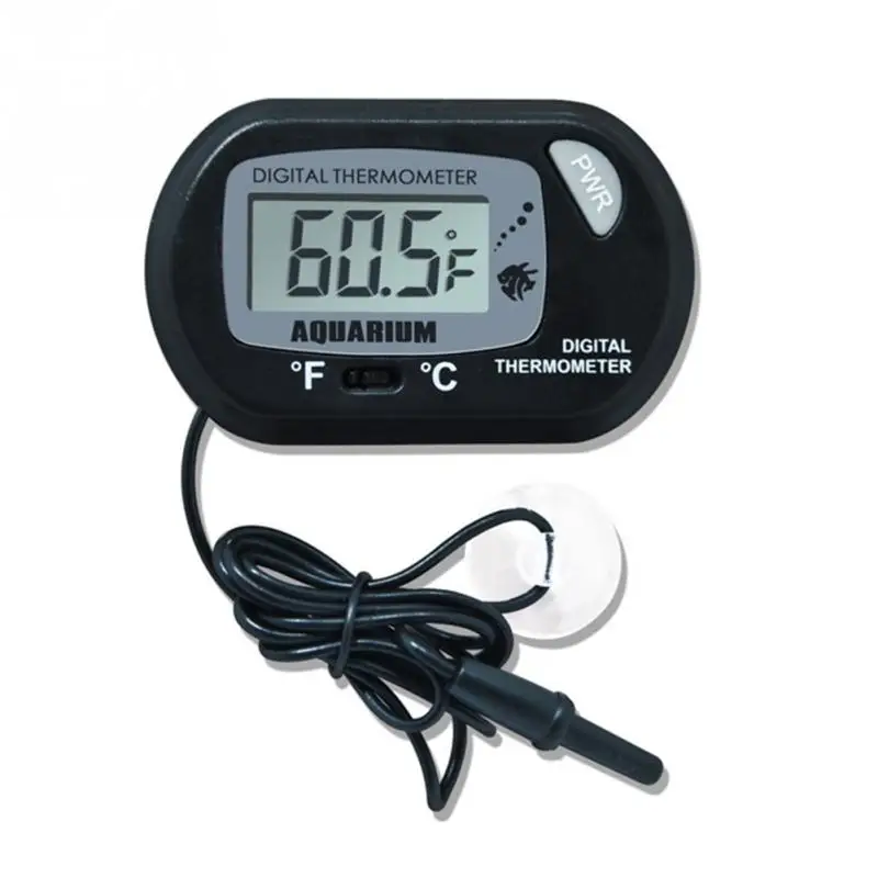 

TM-3 Mini Digital Temperature and Humidity Meter Incubator Suction Cup type Pet Dog Tortoise Sensor Thermometer with Battery