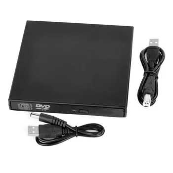 

USB2.0 COMBO External DVD-ROM / DVD Optical Drive for Laptop / Desktop / Tablet PC - Black