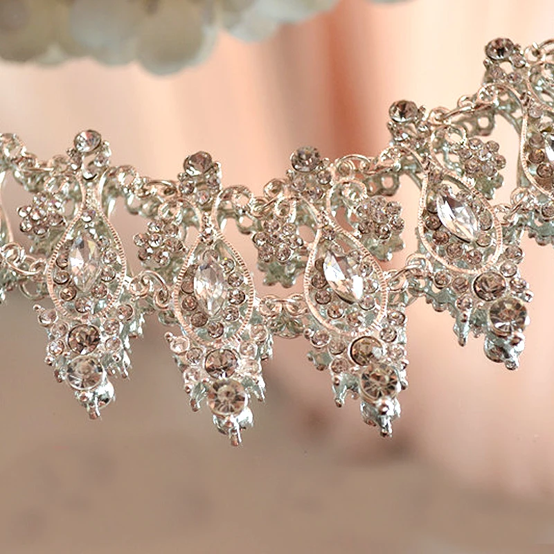 8,5x20,5 см Европейское ожерелье ювелирные изделия DIY свадебное платье ожерелье украшение цепь танец живота представление аксессуары аппликация