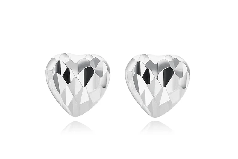 18k Pure Gold Stud Earring Exquisite Elegant Women Jewelry Rose Yellow White Star Miss Girl Gift For Birthday Hot Sale Good New