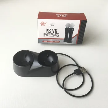 

Dual USB Charging Dock Station Stand for PS4 PlayStation 4 Move Motion VR PSVR Game Controller Handle Charger Cradle Bracket