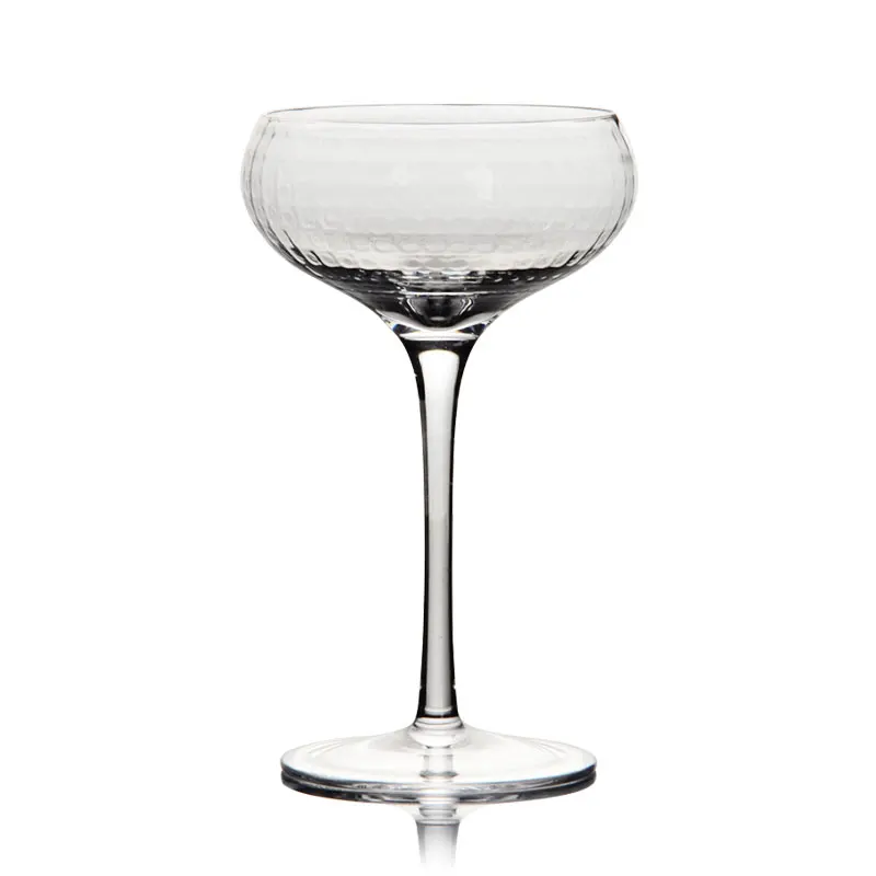 Free Shipping 4PCS 200ML Coupe Cocktail Glass Martini Glass Crystal Set