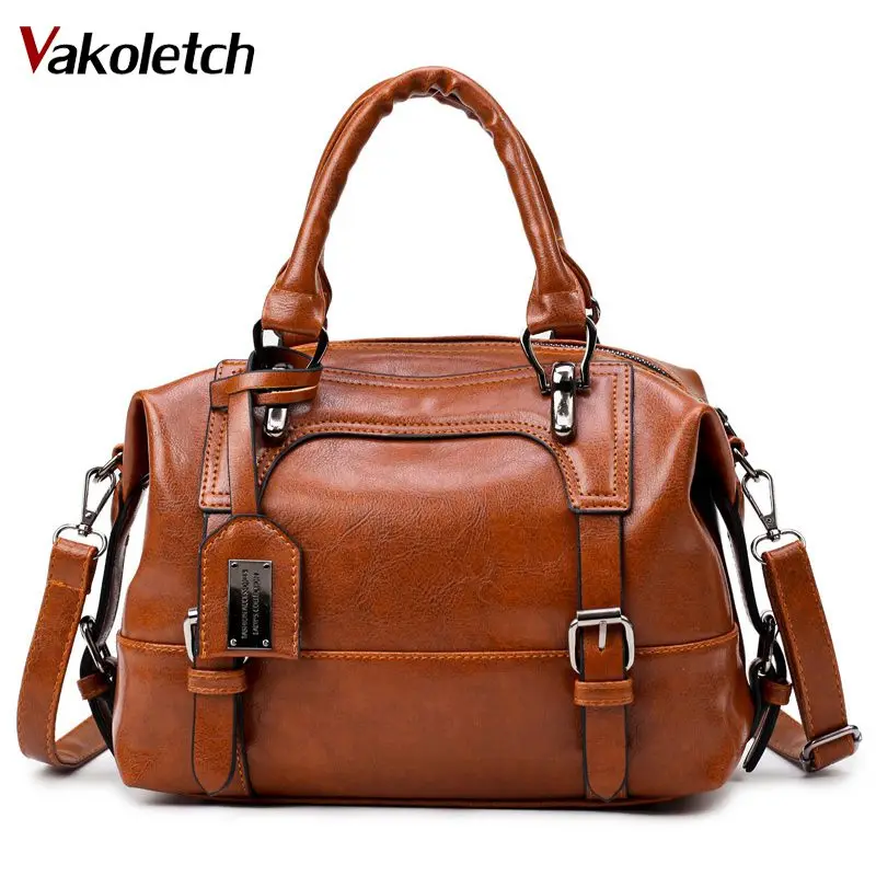 

2019 New Brand Boston Women Bag Vintage Four Belts Shoulder Bags Sequined Women Handbags Designer PU Leather Bags Ladies KL222