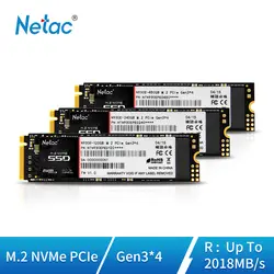 Netac N930E SSD жесткий диск 120 ГБ M.2 NVMe Internal Solid State Drive Gen3 * 4 PCI-E M.2 2280 240 ГБ 480 ГБ жесткий диск для ПК компьютер