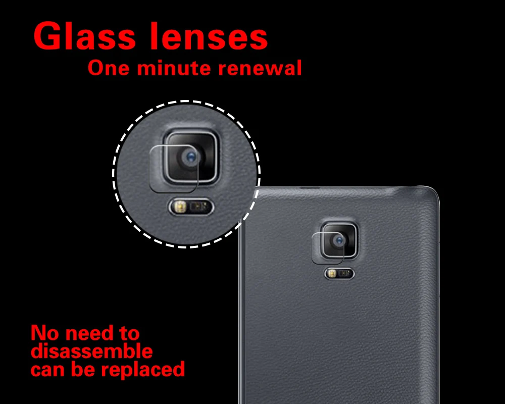Rear Camera Lens Glass Film For Samsung GALAXY Note Edge N9150 N915k N915L N915FY N915S N915A Protector Guard | Мобильные телефоны
