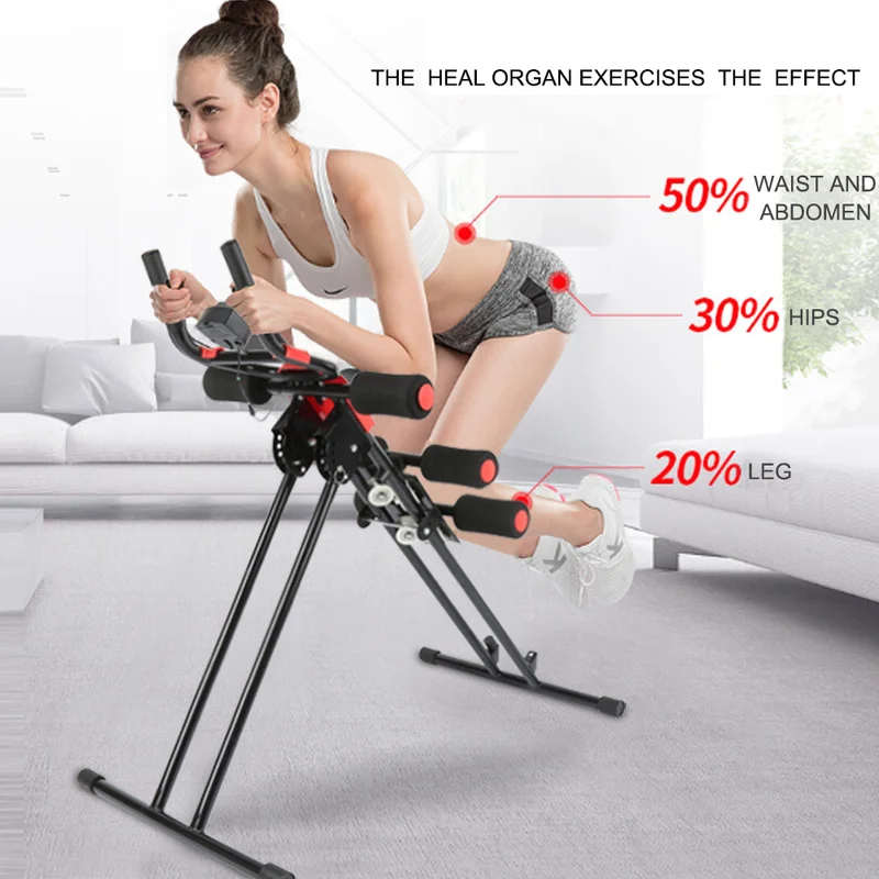 Foldable Abdominal Muscle Trainer Super 150 - Fitness Strength ABS Full Body Exercise Trainer Abdominal Wheel Home Gym Equipment Foldable Abdominal Muscle Trainer Super 150 - Fitness Strength ABS Full Body Exercise Trainer Abdominal Wheel Home Gym Equipment