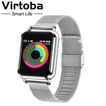 

Virtoba S2 Smart Watch Men Women Pedometer Color Smartwatch Blood Pressure Fitness Tracker Heart Rate Monitor UI Watch For APPLE
