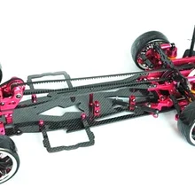 Сплав и углерод SAKURA D3 CS 3R OP RC 1/10 4WD Drift Racing Car Frame Kit 1:10