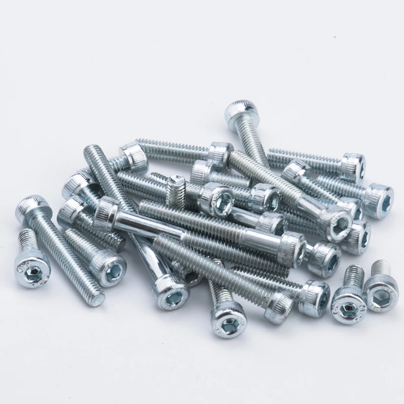 Grade 12.9 DIN912 M10 Galvanized Alloy Steel Metric Thread Hex Socket