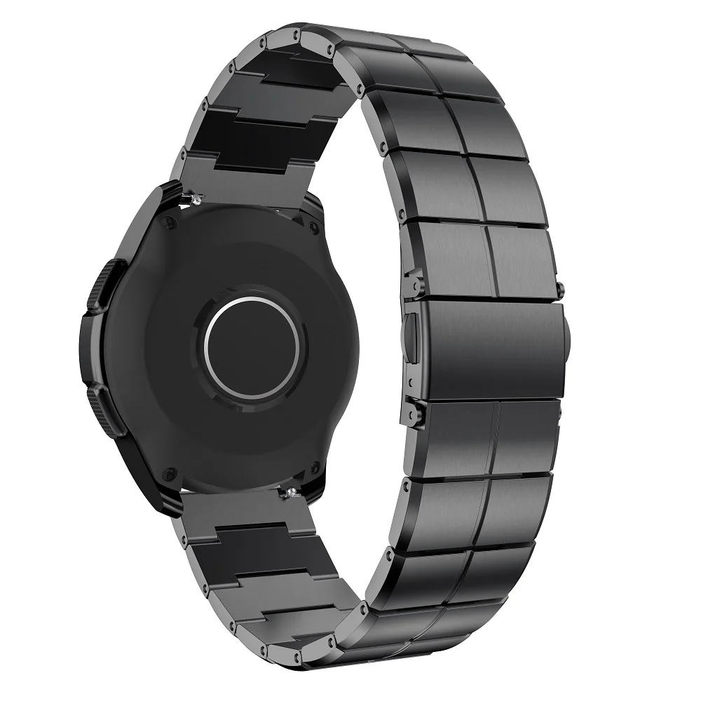 black Ремешок из нержавеющей стали для Garmin Fenix 5S ремешок 20 мм ширина Металлический Браслет замена для Fenix 6 S/6 S Pro/Fenix 5S Plus - Цвет ремешка: black