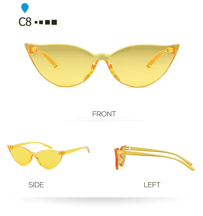 SORVINO,, Ретро стиль, без оправы, кошачий глаз, солнцезащитные очки для женщин, фирменный дизайн, 90 s, трендовые, маленькие, зеленые, оранжевые, кошачий глаз, солнцезащитные очки, оттенки, SP164