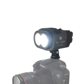 

20W 2000LM Camera Camcorder Cree Studio LED Video Light Bi-Color & Dimmable Lamp +Battery+Charger for Canon Nikon Sony DSLR