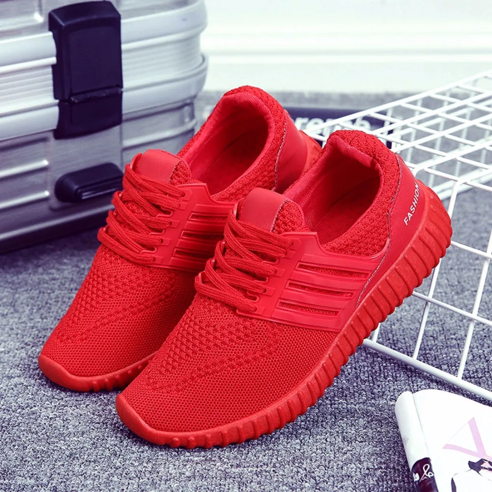 Tenis rojos unisex Clearance