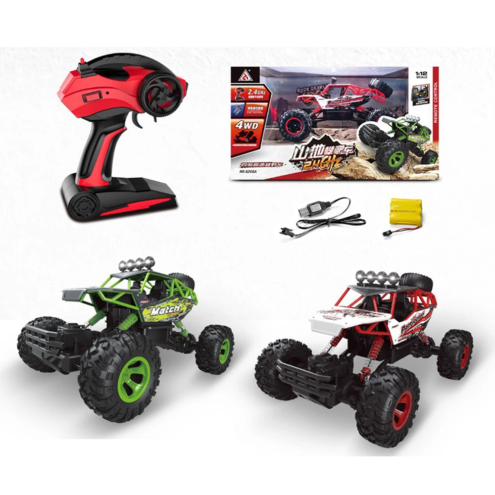 

37cm RC Car 1/12 4WD 2.4G Updated Version Remote Control Car Sety High Speed Off-road Toys Buggy Truck Vehicle Toys With Battery