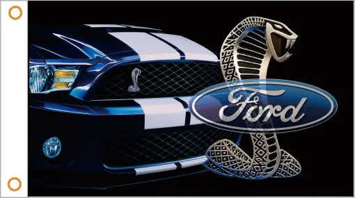 

car flag custom flag car VIPER banner 3x5ft 100% Polyester 04