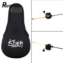 Relefree чехол для спиннинга из неопрена, прочная Рыболовная Сумка, чехол для спиннинга, сумка для рыболовной катушки, защитный чехол
