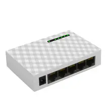 HOT-Diewu 5 Порт Gigabit Ethernet сетевой коммутатор 10/100/1000Mpbs Настольный Lan концентратор полный/полудуплексный обмен Ethernet Smart Swit