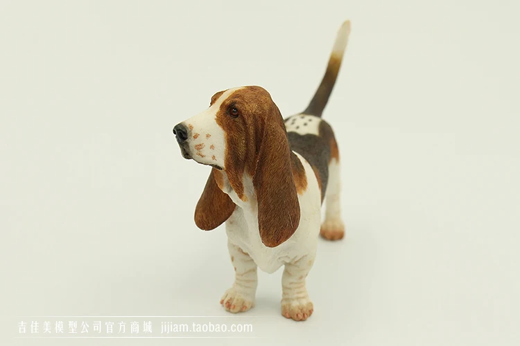 Fashion Simulation Dog Model Sculpture Crafts Car Decoration Collection Figurines Miniatures Decoration Murals Craft Accessories