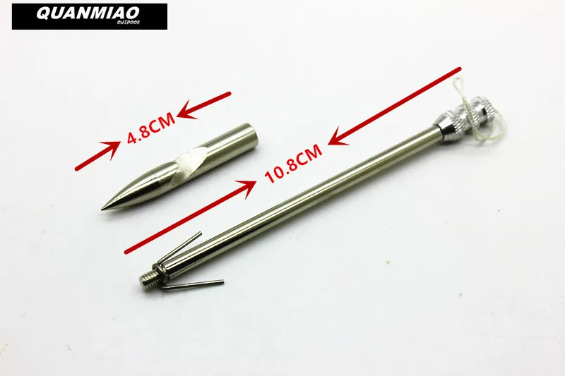 8 мм из нержавеющей стали рогатки стрелы Лук рыбы стрела|arrow arrows|arrow slingshotarrow 8mm |