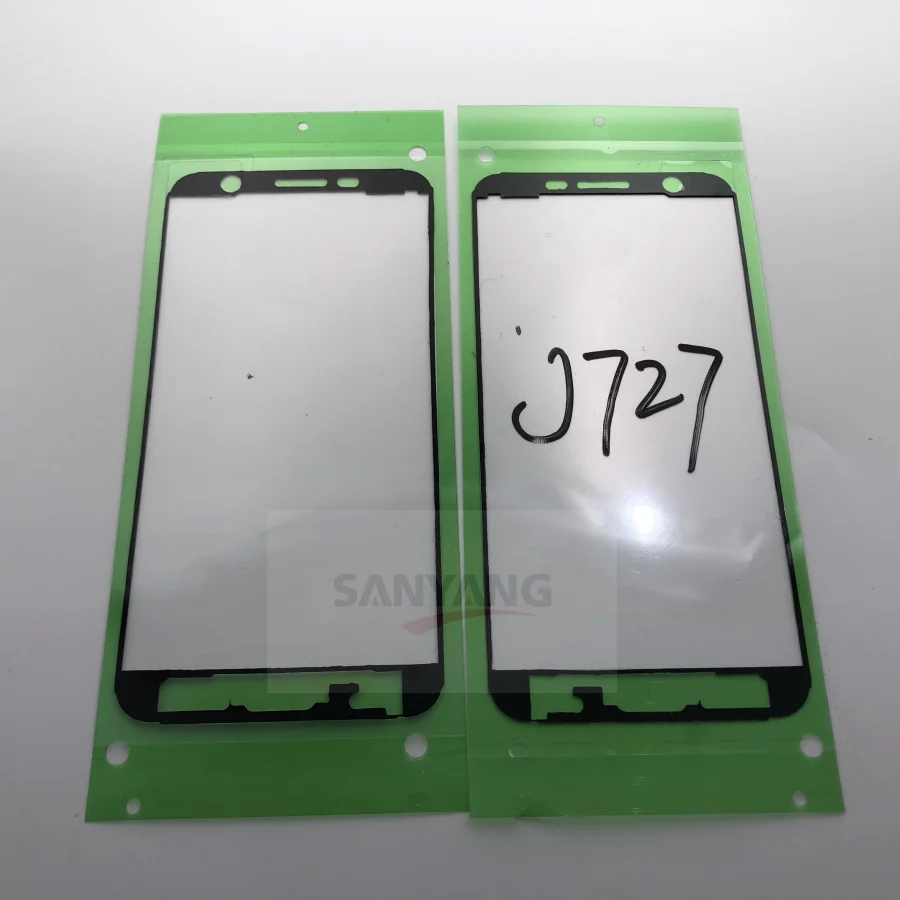 Для Samsung Galaxy J3 J327 J327F оригинальная рамка Клейкая лента J7 2017 J727V J727T J727 ЖК экран Рамка