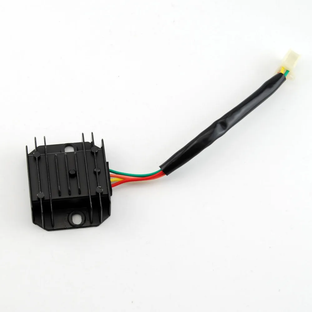 Universal 4 Wire 2 Phase Motorcycle Regulator Rectifier 12V DC Bike