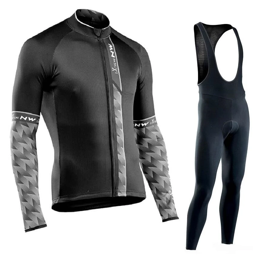 NW Pro team, одежда для велоспорта, осенняя, дышащая, Northwave, мужской костюм с длинным рукавом, для улицы, для езды на велосипеде, MTB, комплект одежды - Цвет: Pic Color0