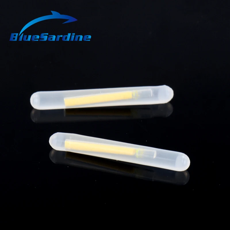 BlueSardine 20 шт. 3.5 см Lightstick Рыбалка свечение света stick Люминесцентная float Рыбалка Интимные аксессуары