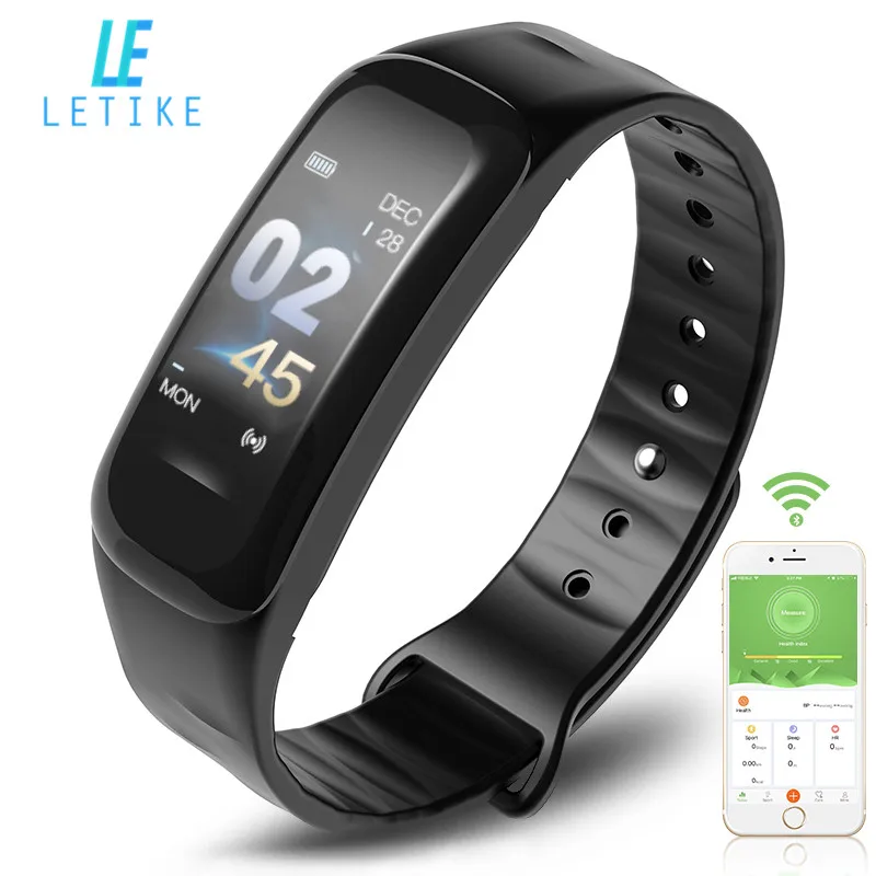 

Best C1 Fitness Tracker Pedometer Activity Tracker Smart Bracelet Step Calorie Counter Sleep Monitor Sport Watch for Android IOS