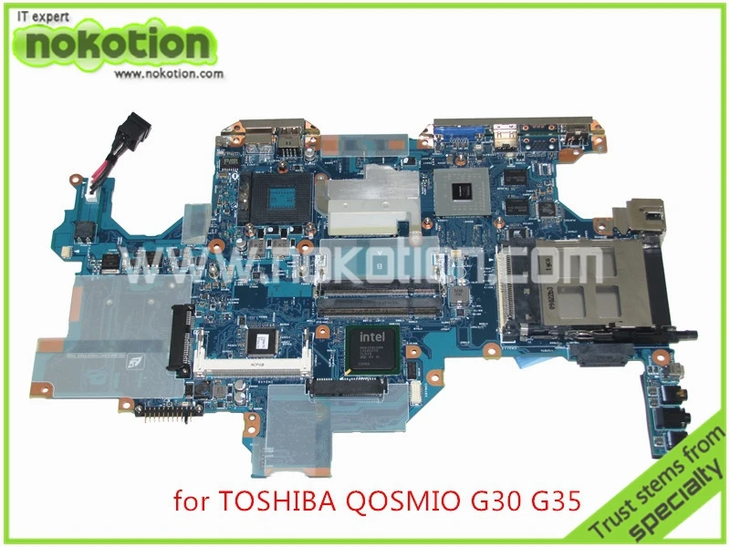 A5A001795030 FCHSY3 Laptop Motherboard FOR TOSHIBA Qosmio G30 G35 With Intel 945pm ddr2 nvidia Go7600T graphics Mainboard